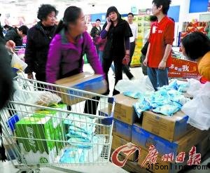 搶鹽事件再現:廣東多地出現搶鹽現象