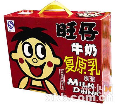 東莞旺仔牛奶保質期內變質廠家稱不知處理情況