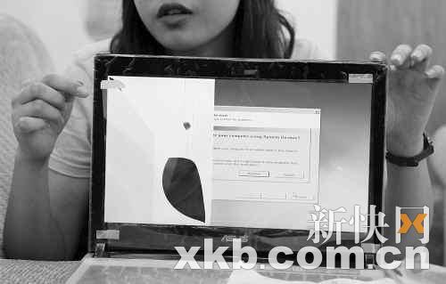華碩新電腦用一月斷屏保修期內不能保修遭投訴
