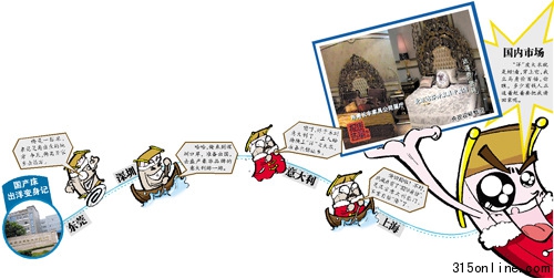 達芬奇家具曝光后廣州銷售人員仍標榜原裝進口