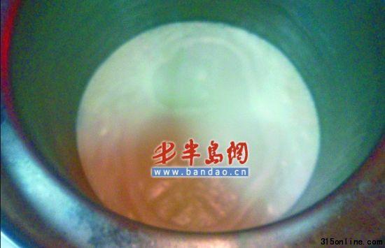 調出來的濃稠白湯。