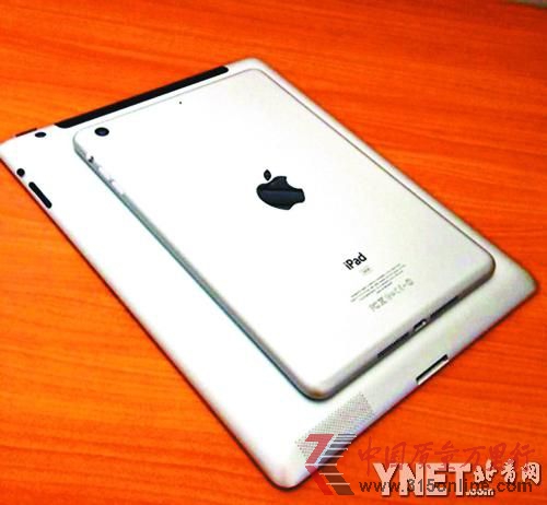 作為一款縮小版的iPad,iPad Mini 重約330克,為新iPad的一半 作為一款縮小版的iPad,iPad Mini 重約330克,為新iPad的一半